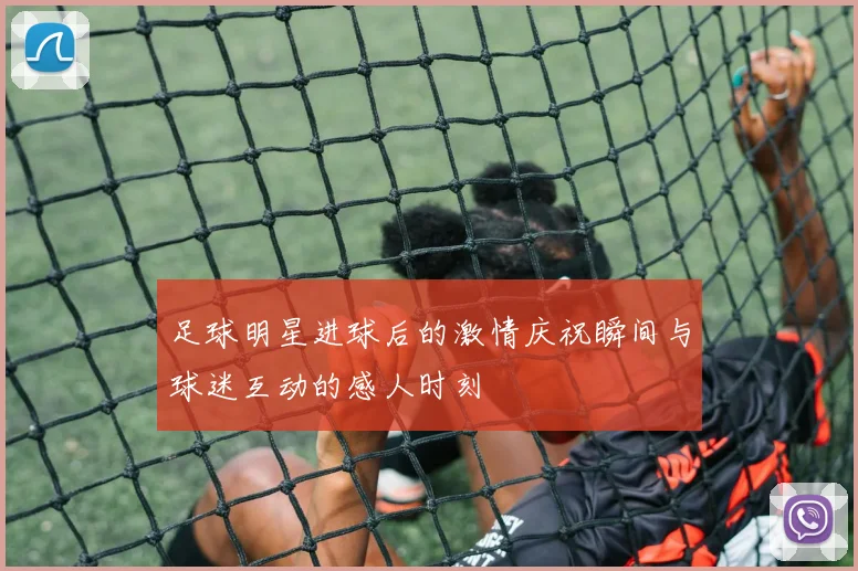 足球明星进球后的激情庆祝瞬间与球迷互动的感人时刻