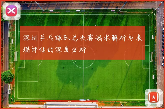 深圳乒乓球队总决赛战术解析与表现评估的深度分析